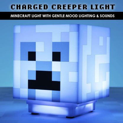 Lámpara 3D Charged Creeper de Minecraft PALADONE - 3