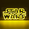 Lámpara LED de neón Star Wars con logotipo amarillo