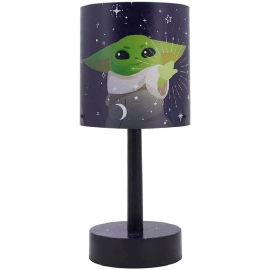 Lámpara de mesa The Mandalorian con Grogu y pantalla espacial