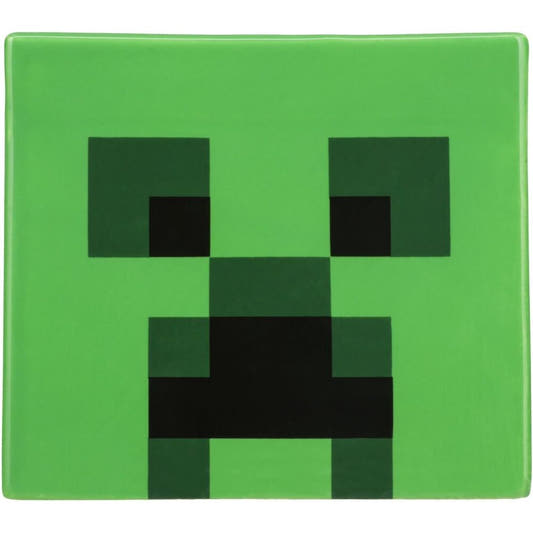 Bol para snacks verde con cara de Creeper de Minecraft - 4