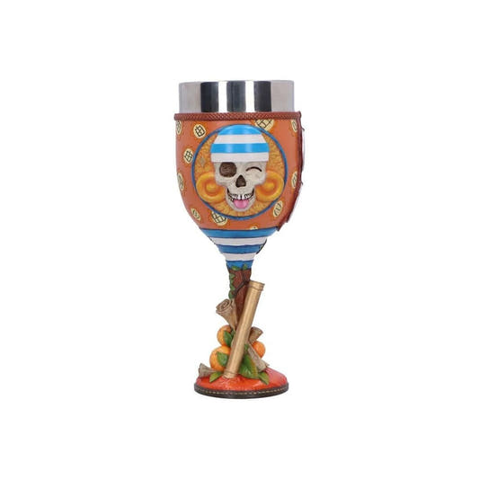Cáliz decorativo de Nami de One Piece con diseño pirata