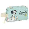 Neceser térmico SAFTA Disney Cats & Dogs verde menta con perros dálmata