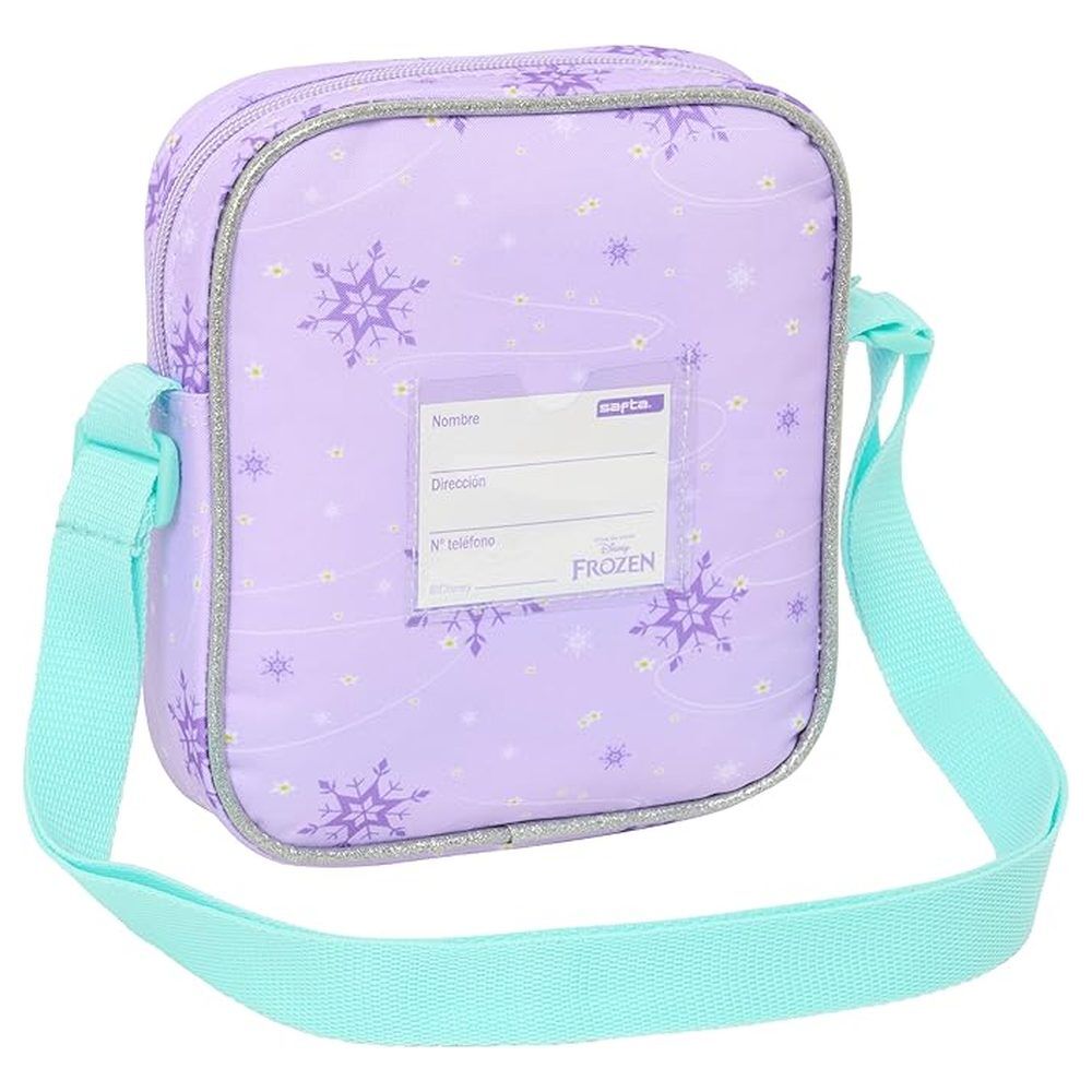 Bolso bandolera lavanda de Frozen con ilustración de Elsa - 2