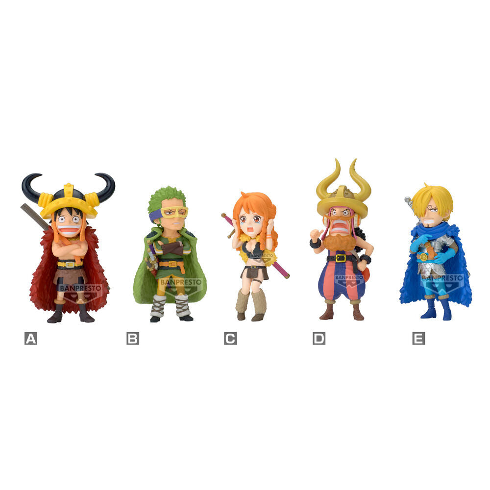 Figuras Elbaph 1 WCF de One Piece Banpresto en cinco diseños