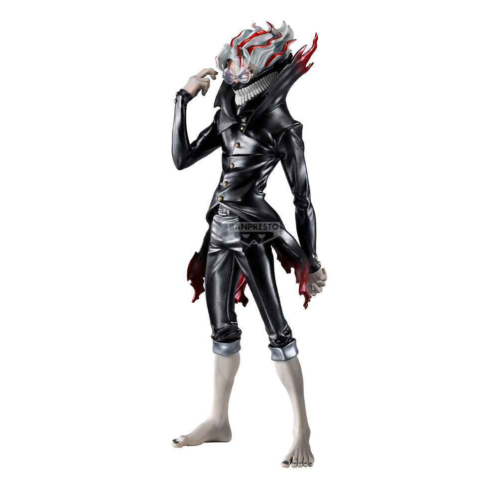 Figura de Okarun transformado de Dandadan, versión Grandista Metallic Color