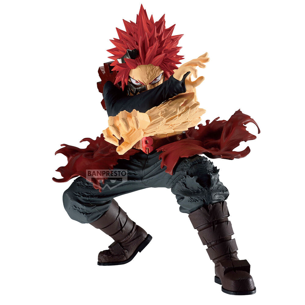 Figura Maximatic de Eijiro Kirishima de My Hero Academia en pose de acción