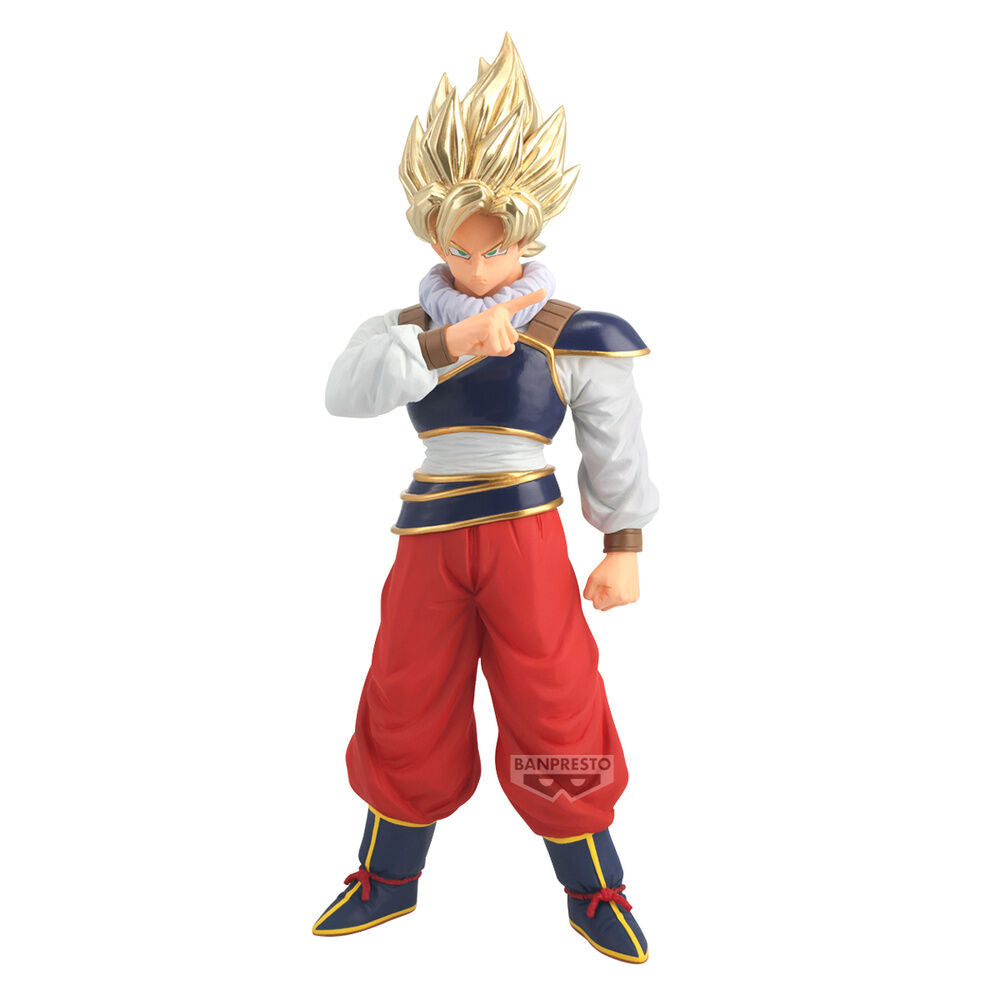 Figura Banpresto de Son Goku Super Saiyan III de 22 cm