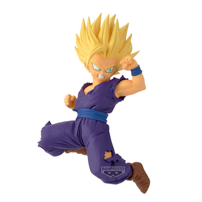 Figura Banpresto de Son Gohan Super Saiyan 2 en pose de combate