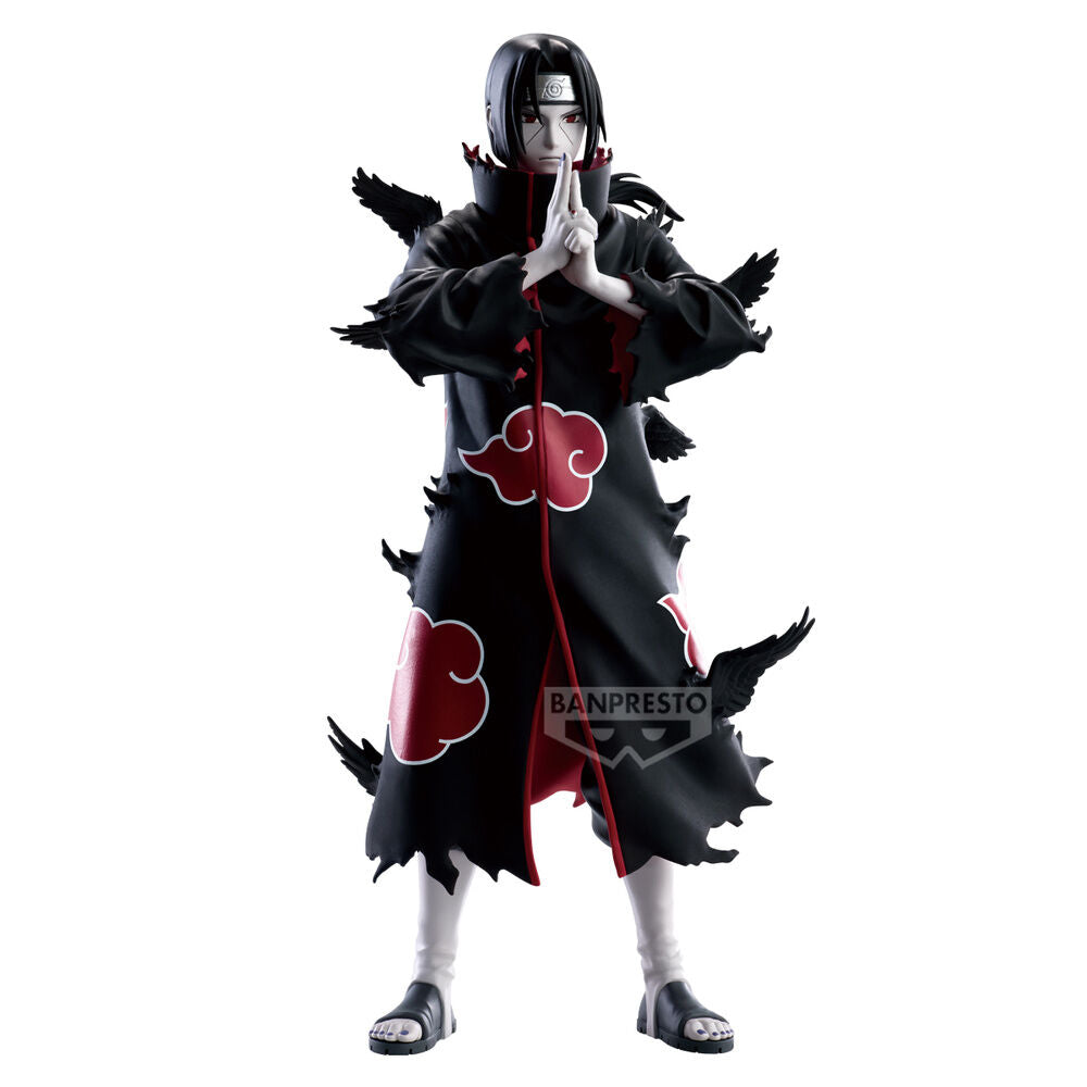 Figura de Itachi Uchiha de Naruto Shippuden con capa de Akatsuki - 2