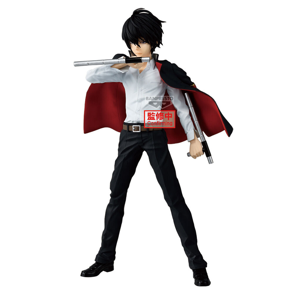 Figura Grandista de Kyoya Hibari de Reborn con capa y vara - 2