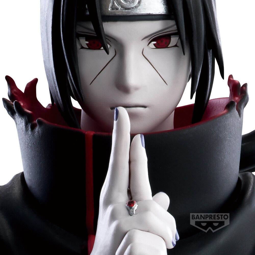 Figura de Itachi Uchiha de Naruto Shippuden con capa de Akatsuki - 3