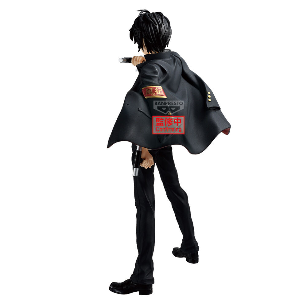 Figura Grandista de Kyoya Hibari de Reborn con capa y vara - 3