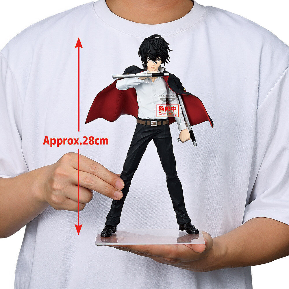Figura Grandista de Kyoya Hibari de Reborn con capa y vara - 4