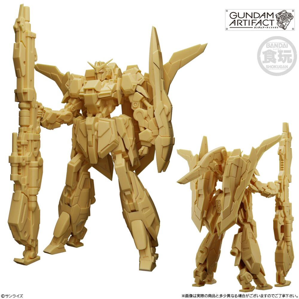 Figura BANDAI Gundam Artifact Best Selection en miniatura beige - 5