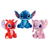 Peluche Stitch Disney de SIMBA en surtido azul, rojo y rosa