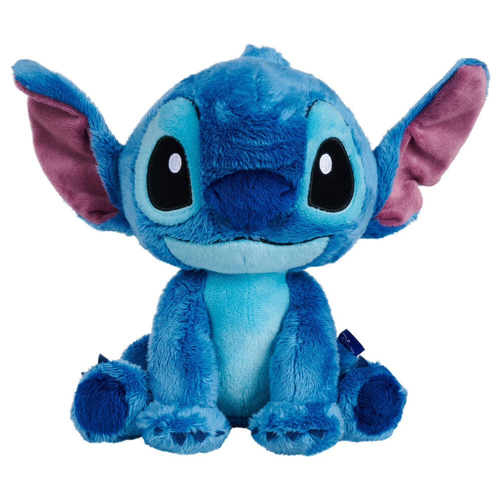 Peluche azul de Stitch Disney sentado de 25 cm