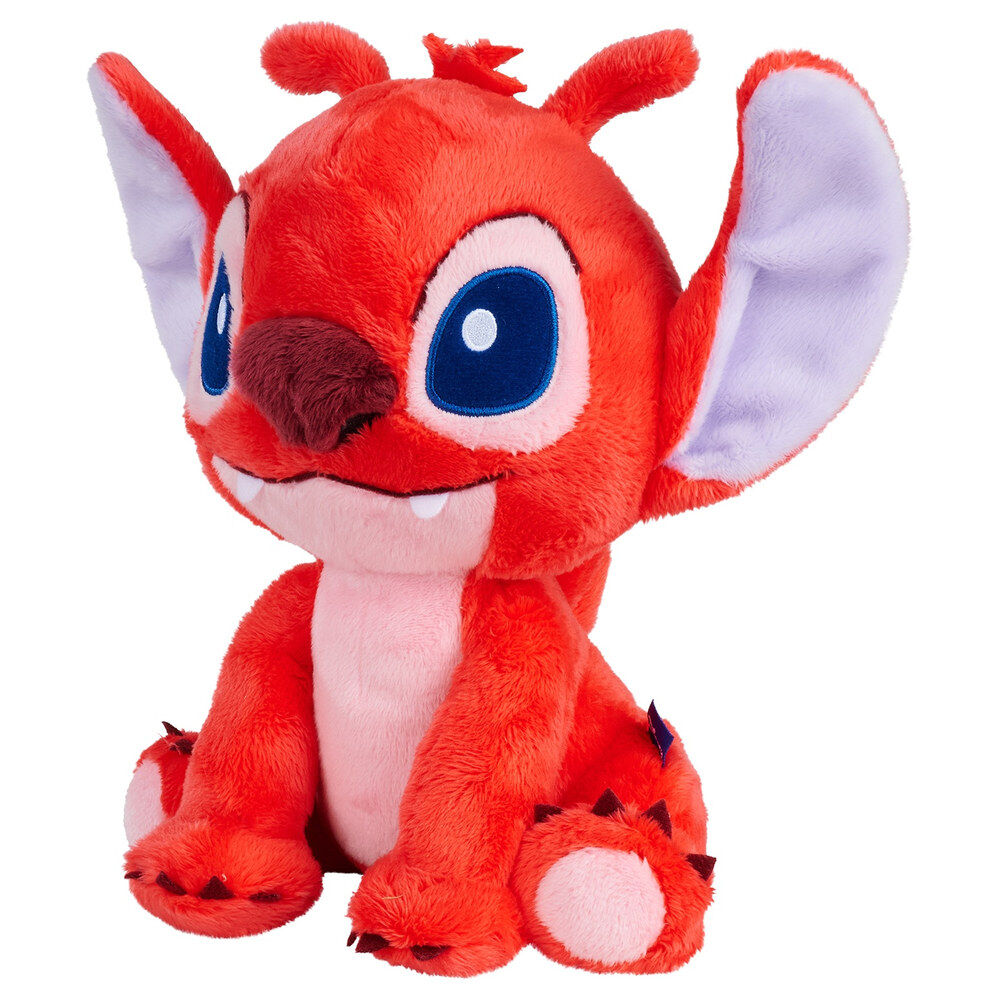 Peluche rojo de Leroy Stitch Disney de 25 cm - 2