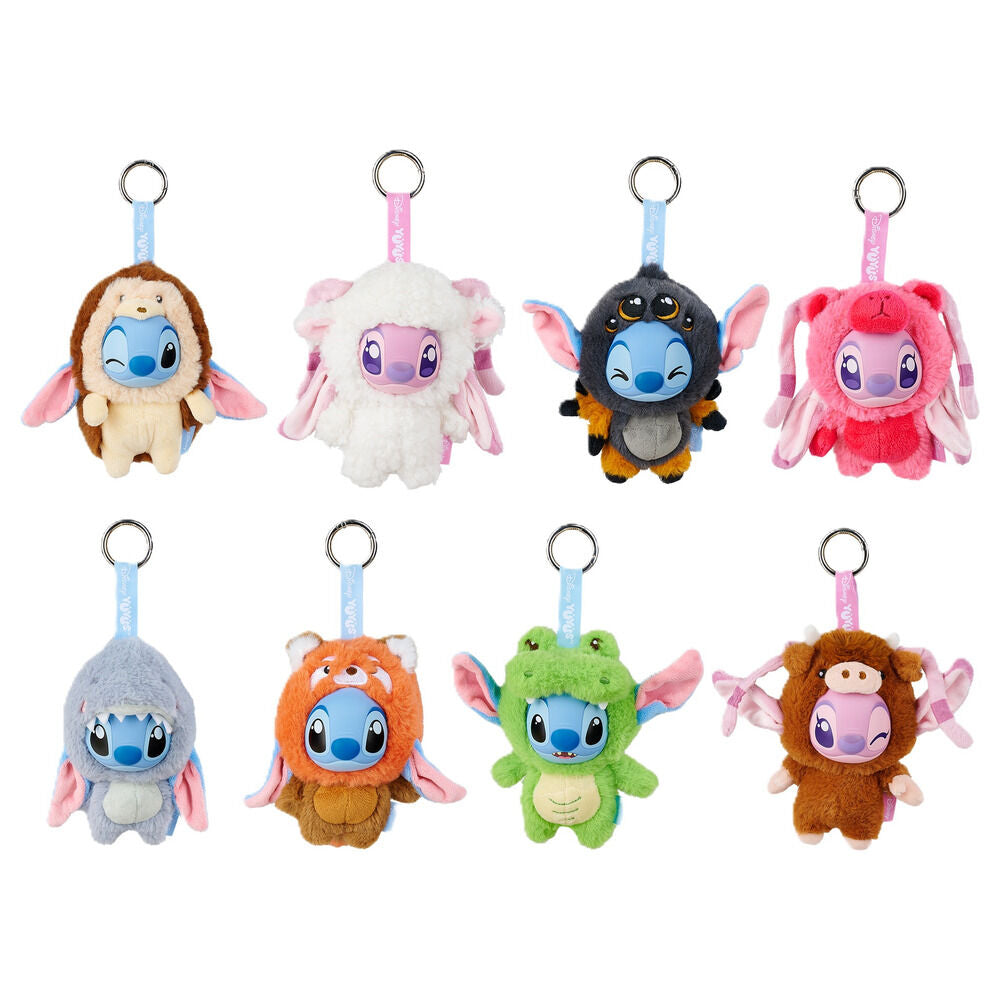 Peluche sorpresa YuYus Disney de Stitch y Angel con diseños surtidos - 2