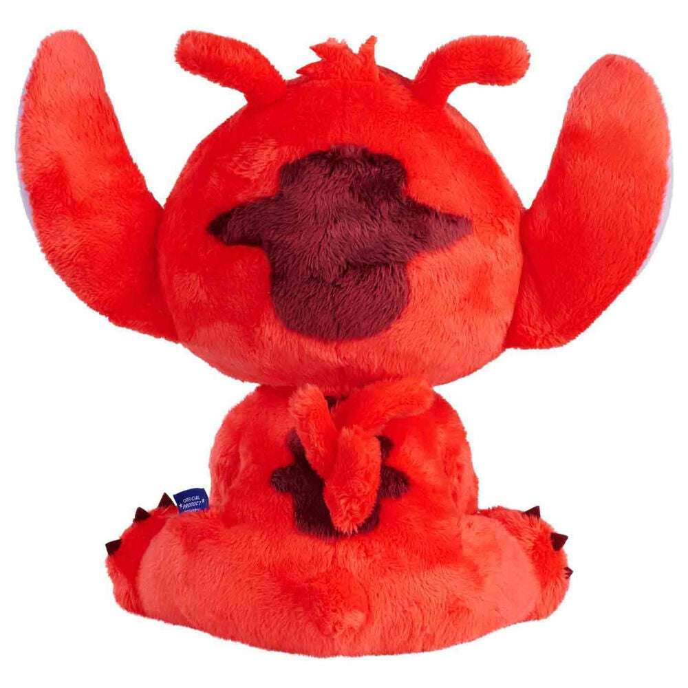 Peluche rojo de Leroy Stitch Disney de 25 cm - 3