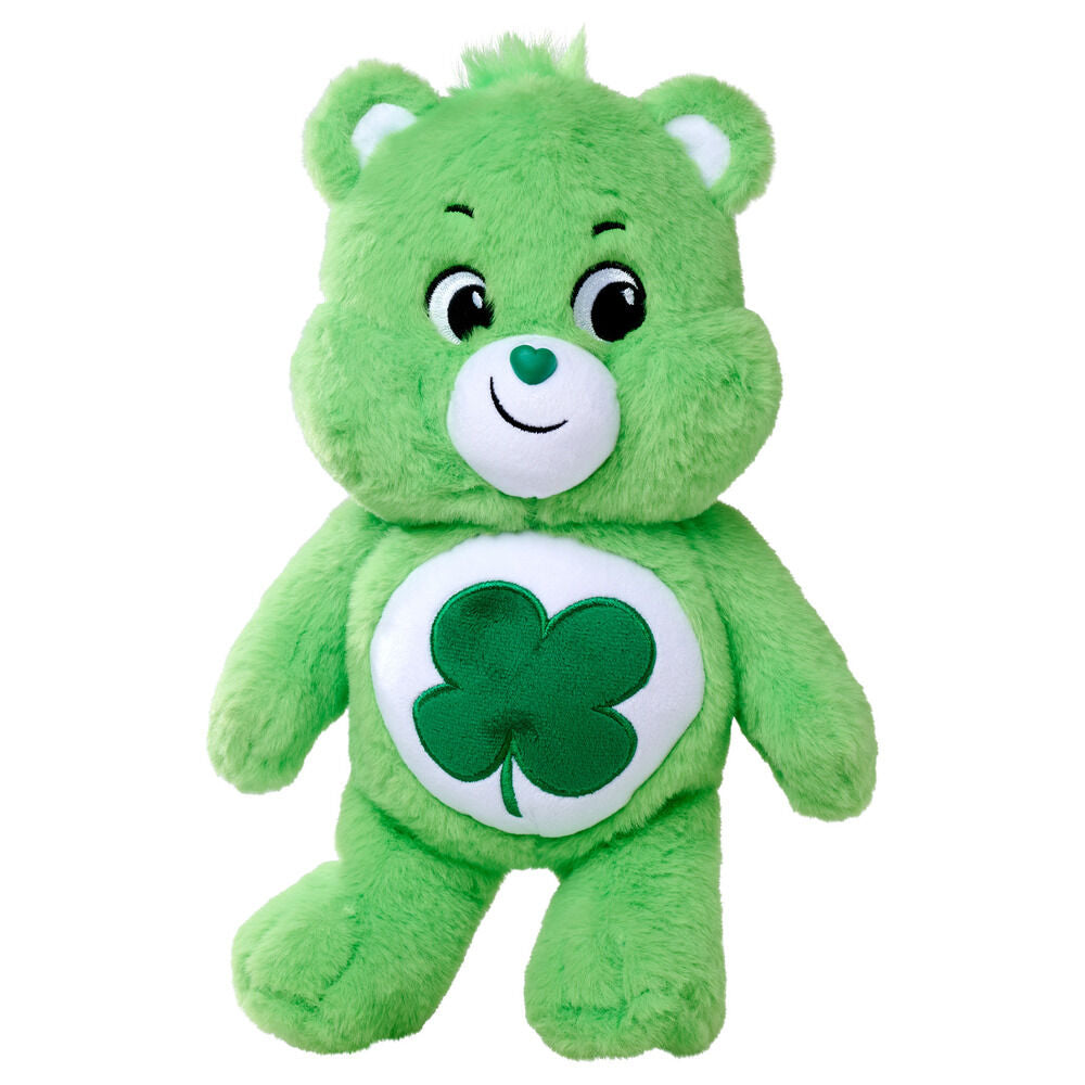 Peluche verde Fortunoso de Osos Amorosos con trébol y corazones - 3
