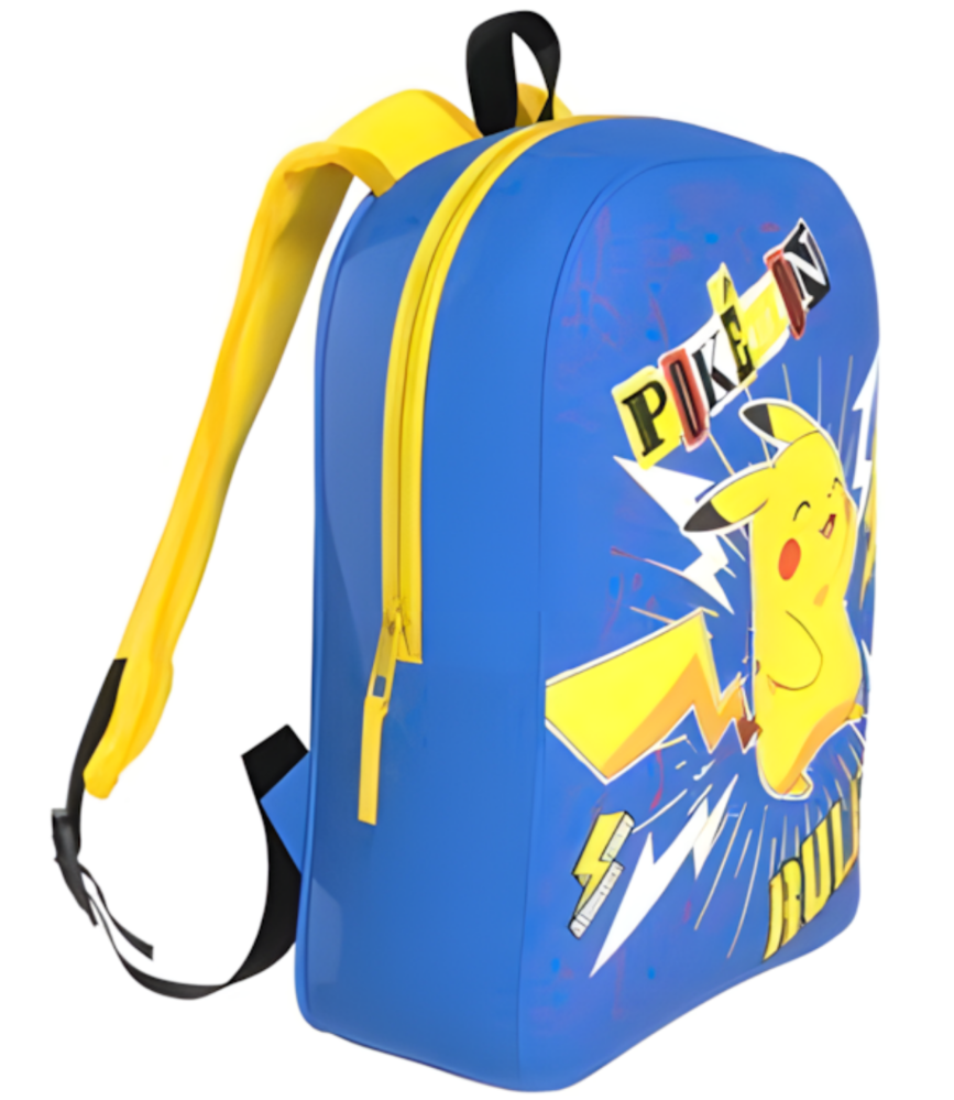 Mochila azul y amarilla de Pikachu Pokémon