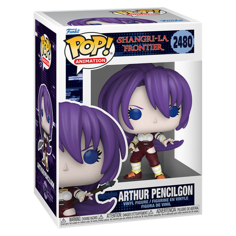 Figura Funko POP! Arthur Pencilgon de Shangri-La Frontier en caja