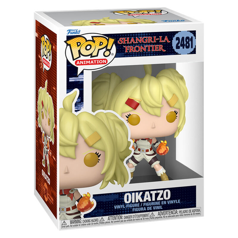 Figura Funko POP! Oikatzo de Shangri-La Frontier en su caja