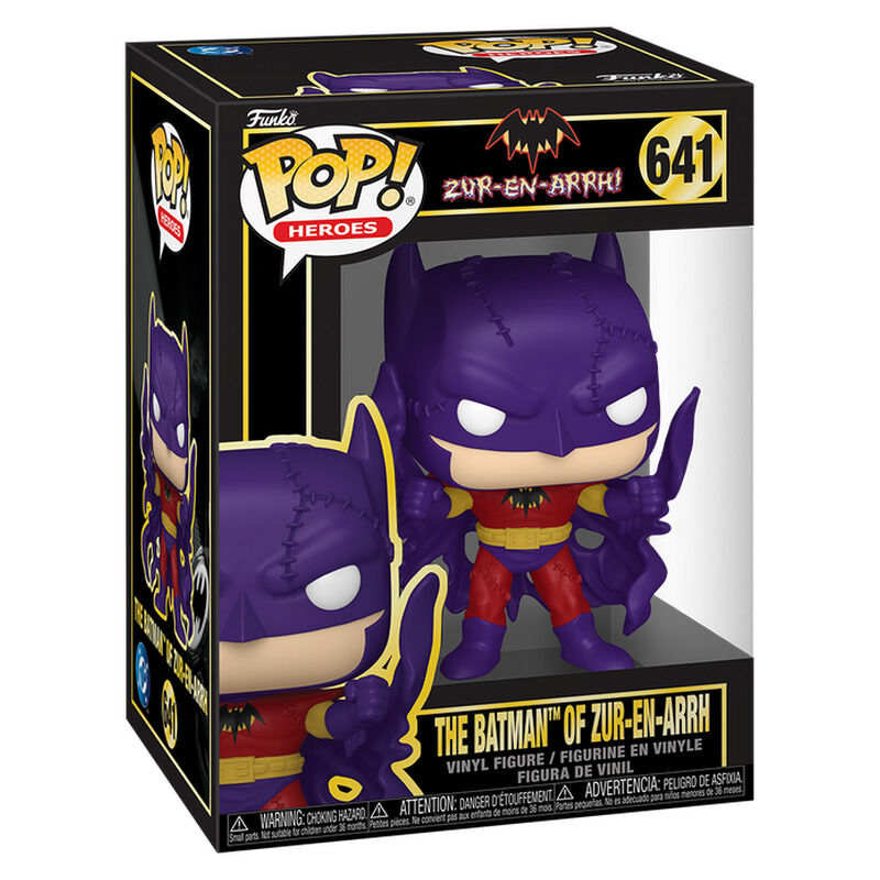 Figura Funko POP! de Zur-En-Arrh con traje morado, rojo y amarillo - 2