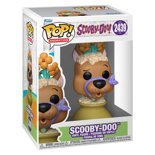 Figura Funko POP! de Scooby-Doo con flores y base ornamental - 2