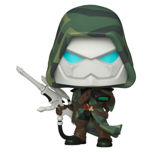 Figura Funko POP! Warhammer Aeldari Ranger con capucha de camuflaje