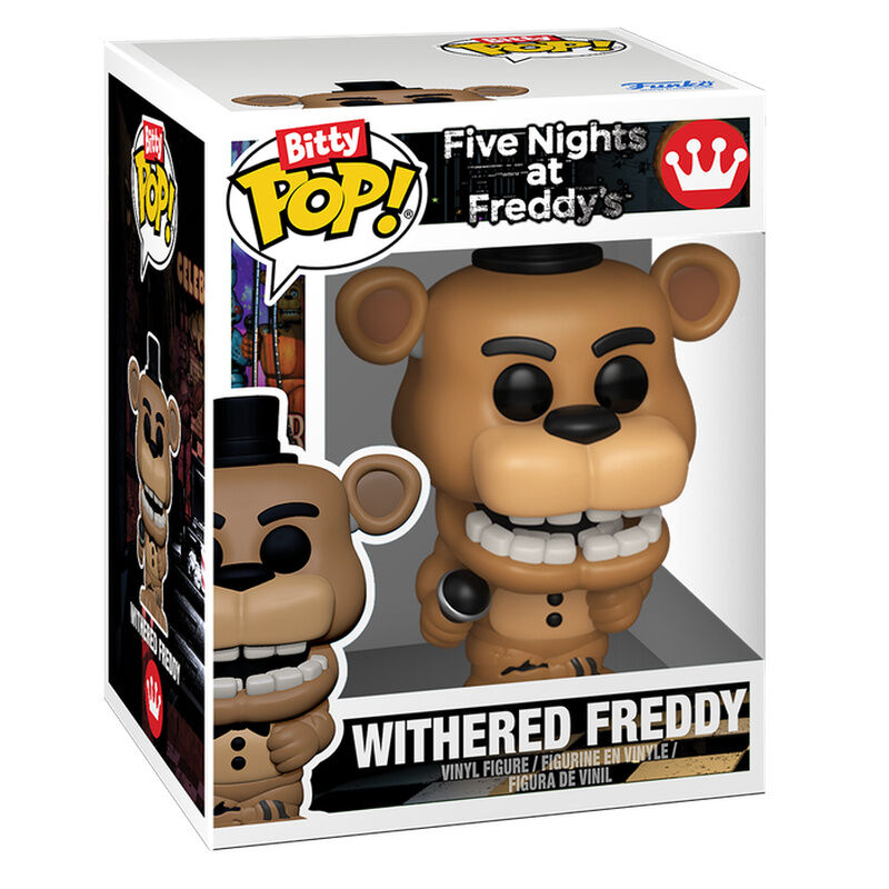 Blíster Funko Bitty POP! con Withered Freddy y Sun & Moon - 2