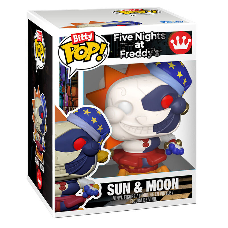 Blíster Funko Bitty POP! con Withered Freddy y Sun & Moon - 3