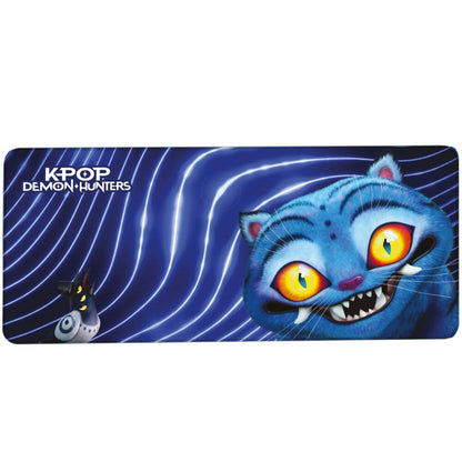 Alfombrilla gaming Derpy KPop Demon Hunters azul de 70 x 30 cm