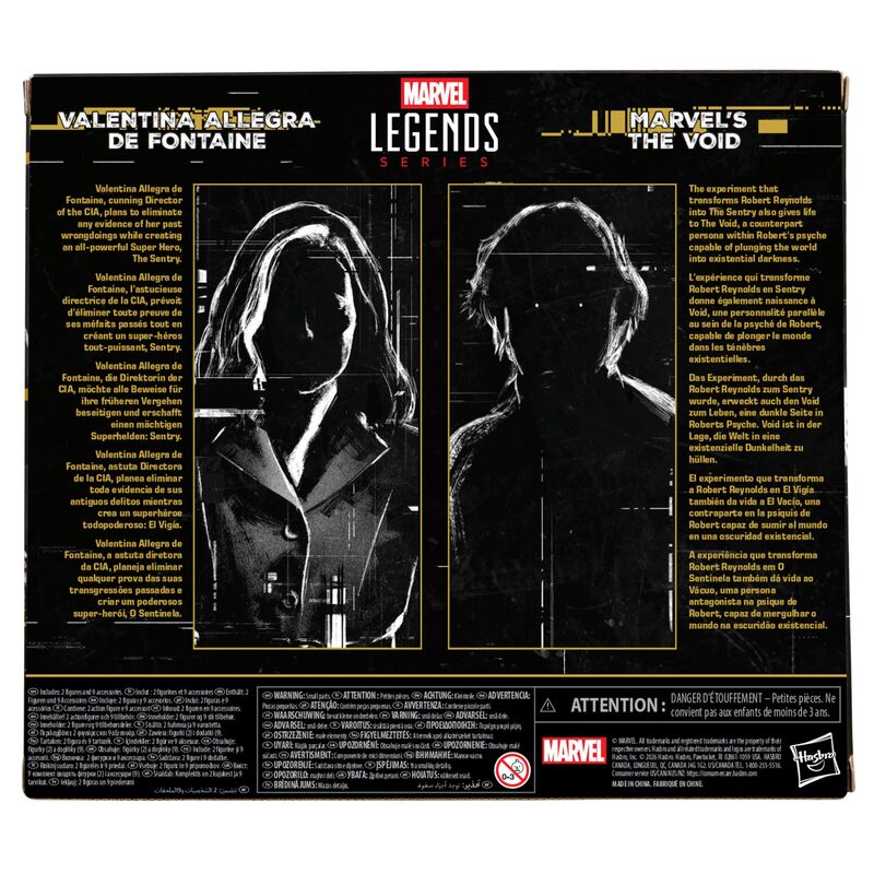 Set Marvel Legends Thunderbolts con Valentina y Marvel's The Void - 12
