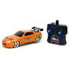 Coche naranja Fast & Furious de radio control con mando