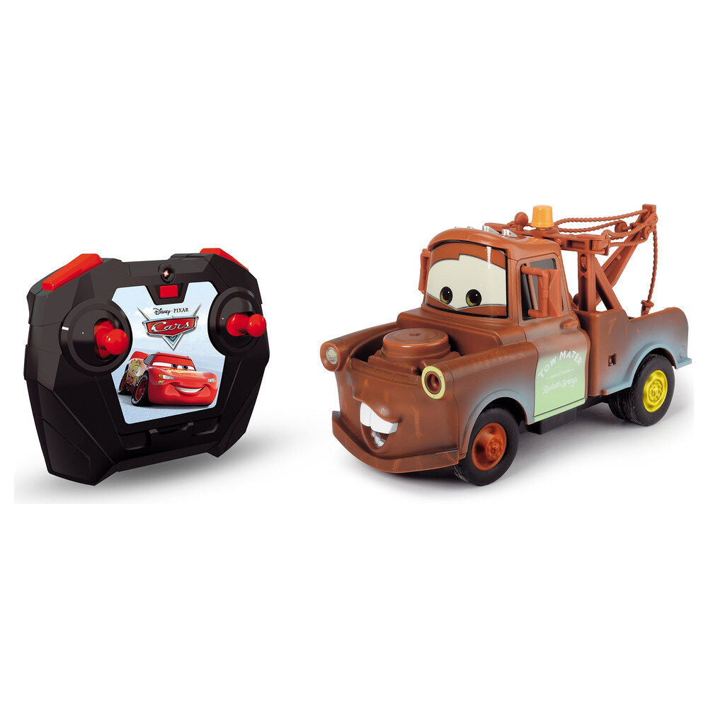 Coche radio control Mater Turbo de Disney Cars con mando