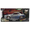Nissan Skyline GT-R R34 2002 de Jada Toys con decoración Fast & Furious