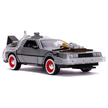 Coche gris de Regreso al Futuro de Jada Toys - 2