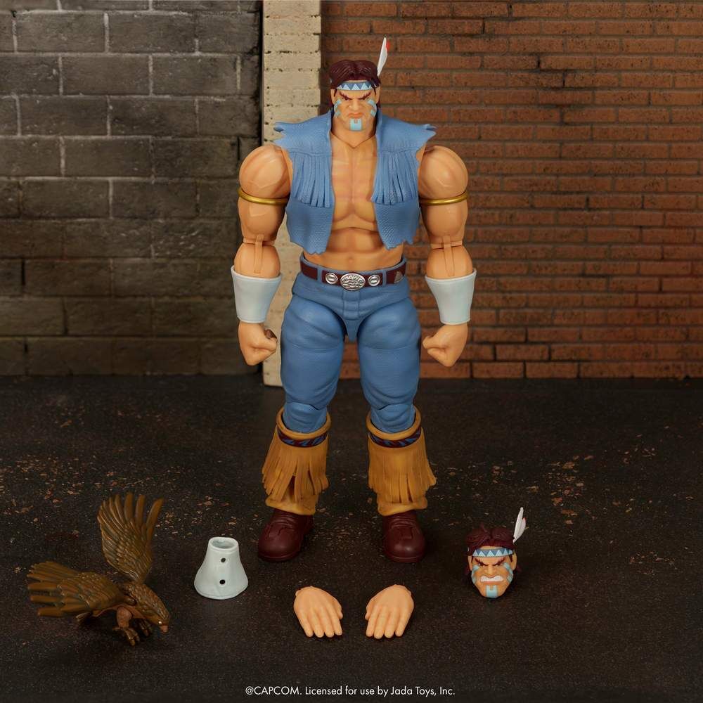 Figura de T. Hawk de Street Fighter II de 17 cm - 3