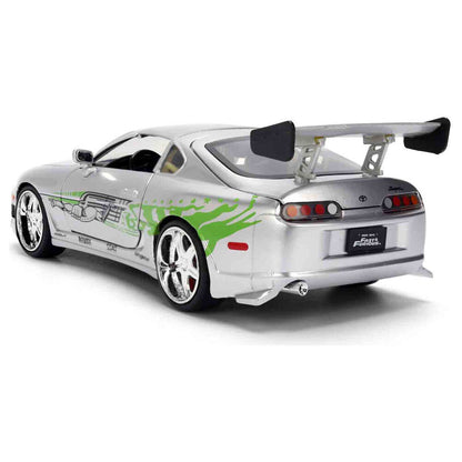 Coche Toyota Supra 1995 plateado de Brian de Fast & Furious - 3
