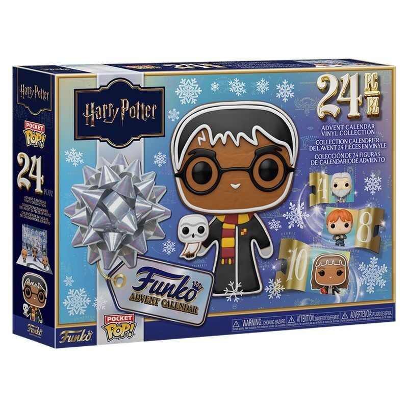 Calendario de adviento Harry Potter Pocket Pop! de Funko con 24 figuras