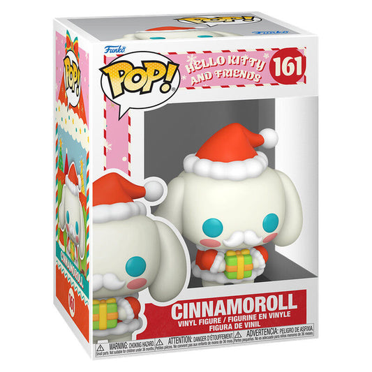 Figura Funko POP! Cinnamoroll con gorro de Papá Noel y regalo - 2