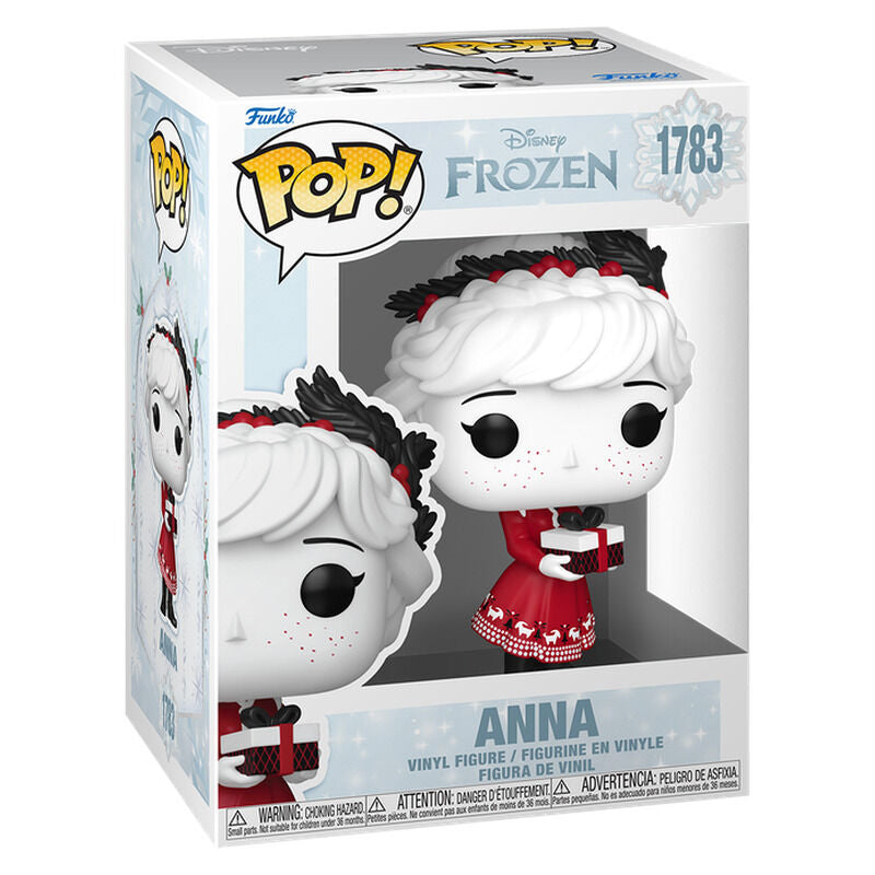 Figura Funko POP! de Anna de Disney Frozen con vestido rojo y caja de regalo - 2