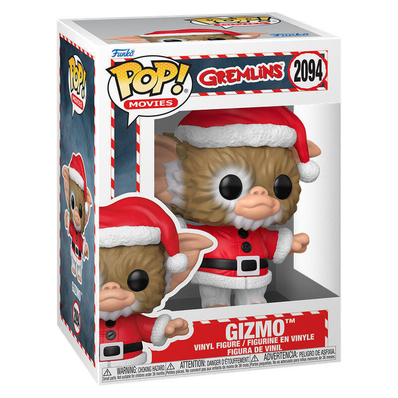 Figura Funko POP! de Gizmo de Gremlins con traje de Santa Claus - 2