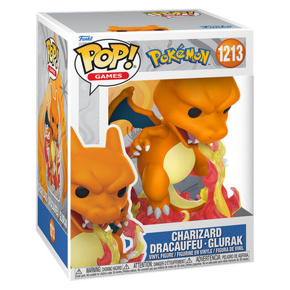 Figura Funko POP! Premium de Pokémon Charizard con llamas - 2