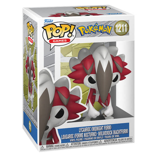 Figura Funko POP! de Lycanroc Midnight Form - 2