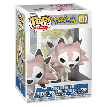 Figura Funko POP! Pokémon Lycanroc Midday Form - 2
