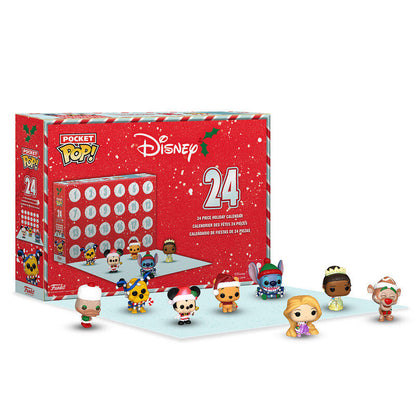 Calendario de adviento Funko Pocket Pop Disney con Mickey vestido de Papá Noel - 2
