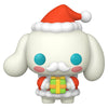 Figura Funko POP! Cinnamoroll con gorro de Papá Noel y regalo