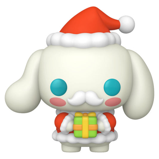 Figura Funko POP! Cinnamoroll con gorro de Papá Noel y regalo